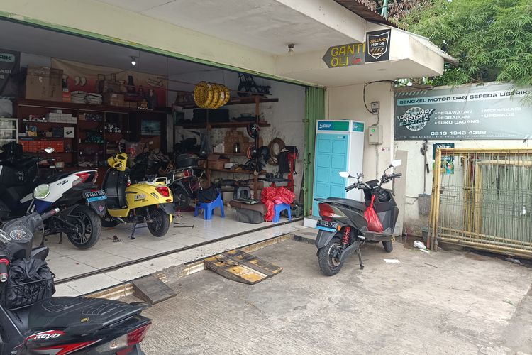 Bengkel Ungkap Keunggulan Motor Konversi, Spare Part Lebih Mudah