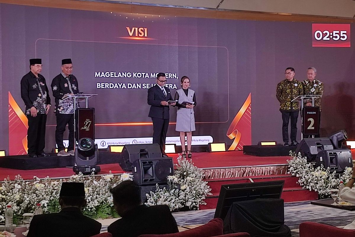 Debat Pilkada Kota Magelang, Aman Usung Bank Sampah, Damai Usul Tiap RW Ada Incinerator