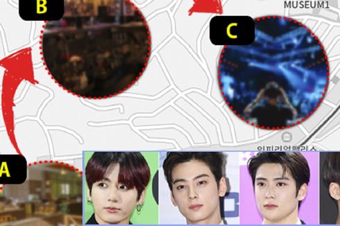 Tak Patuhi Social Distancing, Jungkook, Cha Eunwoo, Jaehyun, dan Mingyu Nongkrong di Itaewon