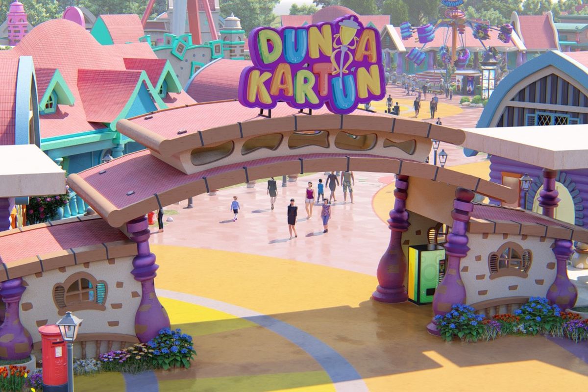 Kawasan Dunia Kartun, baru di  di Dufan mulai pertengahan tahun 2019. 