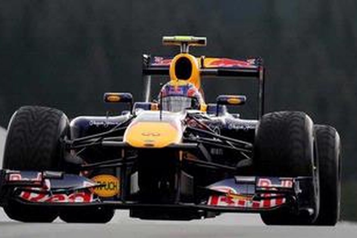 Pebalap Red Bull Racing, Mark Webber.