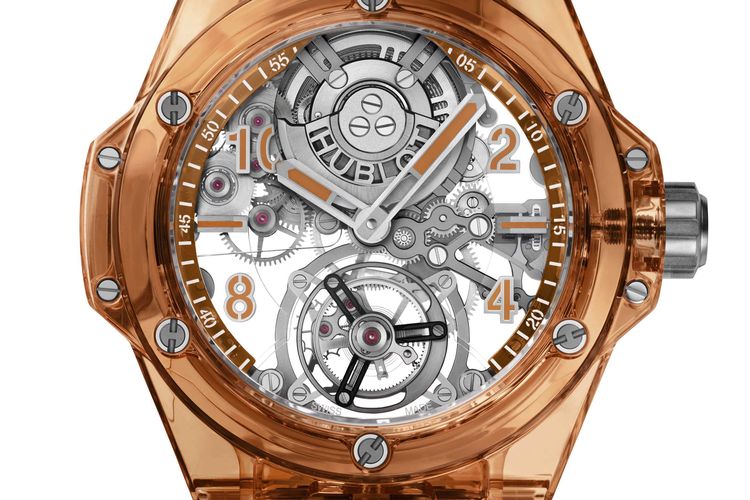 Hublot Big Bang Tourbillon Automatic Orange Sapphire