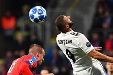 Hasil Viktoria Plzen Vs Real Madrid, Diwarnai Gol Ke-200 Karim Benzema