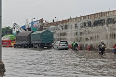 Banyak Pompa Rusak, Jalan Kaligawe Semarang Kembali Terendam Banjir