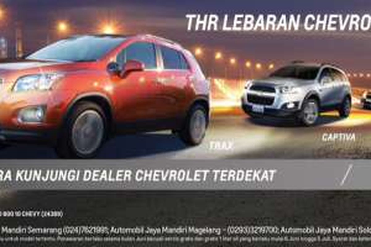 THR Lebaran Chevrolet