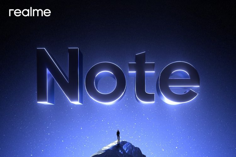 Ilustrasi Realme Note Series.