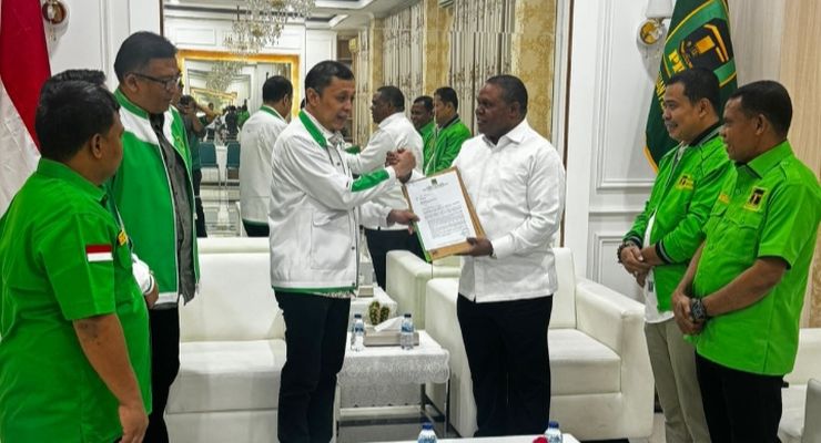 Pilkada 2024, PPP Manokwari Berikan Rekomendasi kepada Petahana Bupati Hermus Indou 