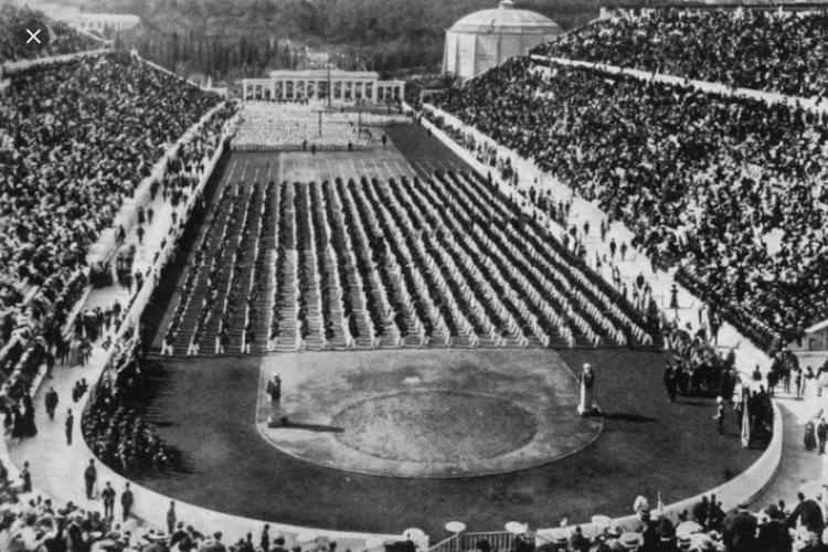 The venue for the first modern Olympics