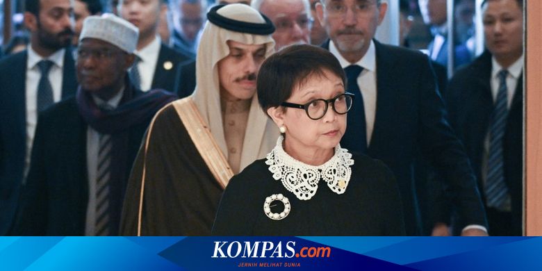 Menlu Retno Ungkap Kesulitan Pengungsi Gaza, 1 Toilet Digunakan 700 Orang