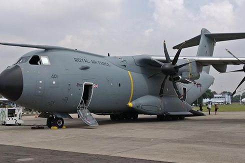 Status Pembelian Belum Pasti, A400M Dipajang Airbus di Jakarta