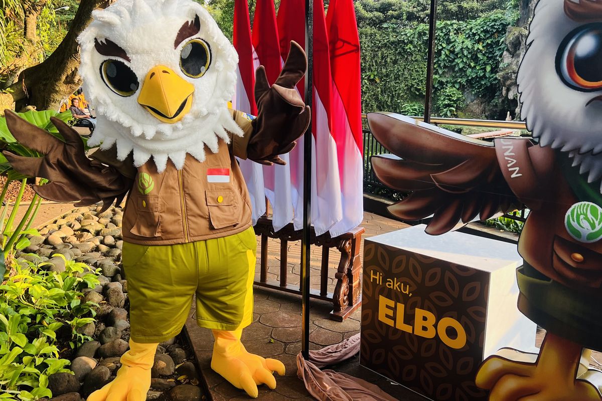 Ragunan Kini Punya Elbo, Maskot Baru yang Representasikan Semangat Jakarta