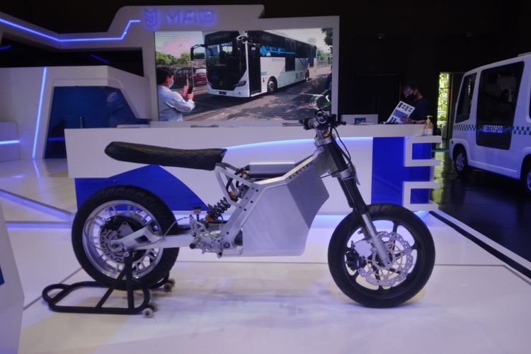 Prototipe Electro ELSB 3000C di pameran Periklindo Electric Vehicle Show (PEVS) 2022.
