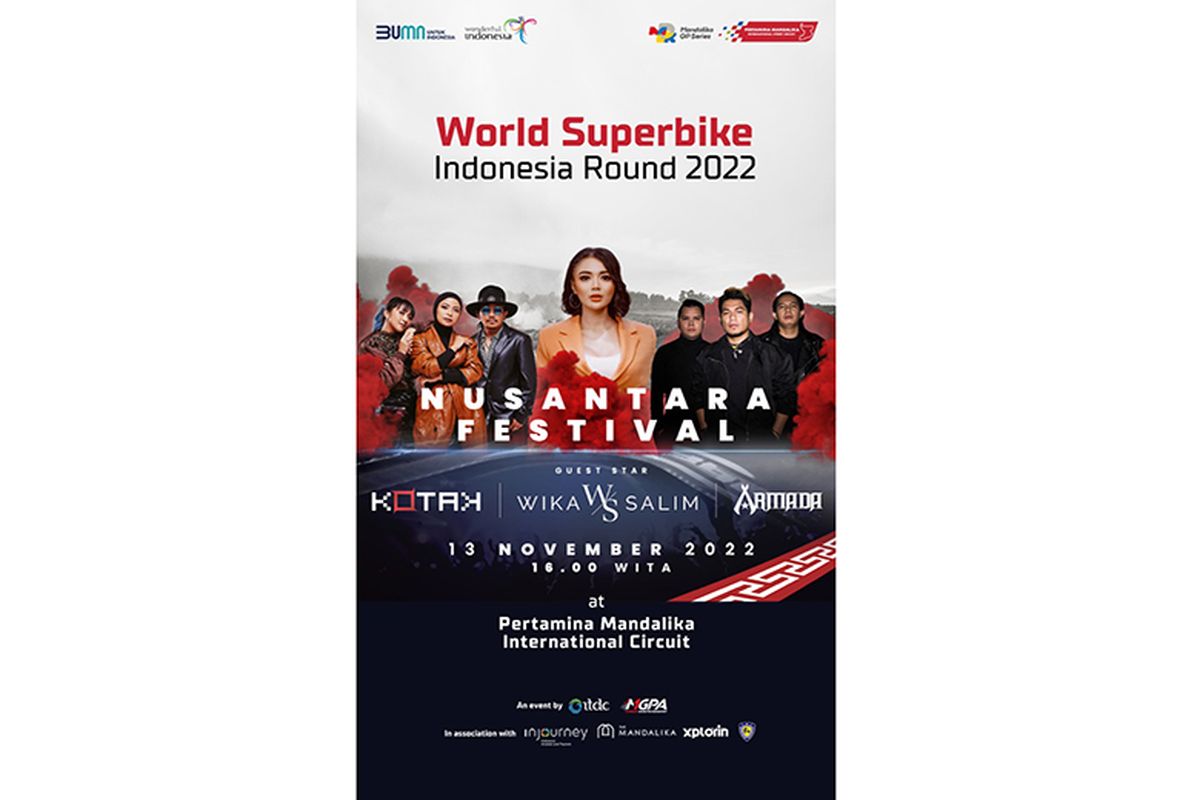 Nusantara Festival menampilkan Kotak, Armada, Wika Salim, serta Traditional Music Collabs Project yang mengolaborasikan musik pop dan tradisional Indonesia. 