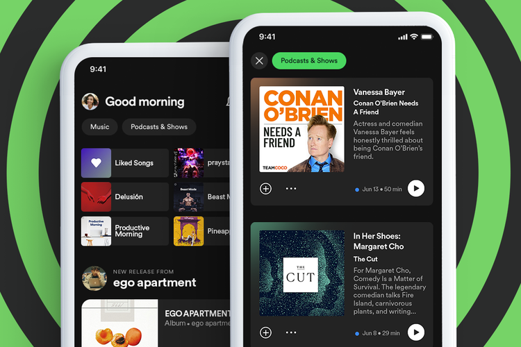 Pembaruan baru Spotify membawa perombakan rapi pada halaman utama