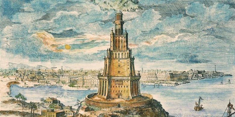 7 keajaiban dunia kuno, Mercusuar Alexandria.