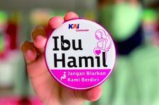 Ramai soal Penumpang KRL Pakai Pin Ibu Hamil Melebihi Batas Tanggal HPL, Ini Kata KAI Commuter