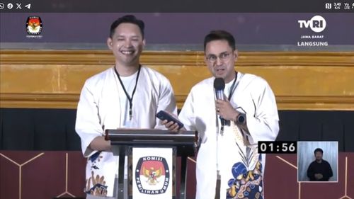 Debat Pilkada Cianjur, Ramzi Sindir Herman dengan Jawaban "Cari di Google"