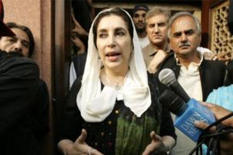 Mendiang PM Pakistan, Benazir Bhutto.