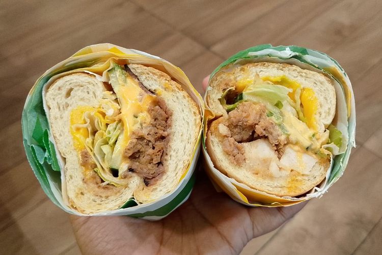 Restoran Cepat Saji Ini Luncurkan Sandwich Keju Isi Daging Edisi Terbatas