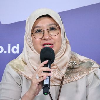 Direktur Pencegahan dan Pengendalian Penyakit Menular Langsung Kementerian Kesehatan (Kemenkes) Siti Nadia Tarmizi 