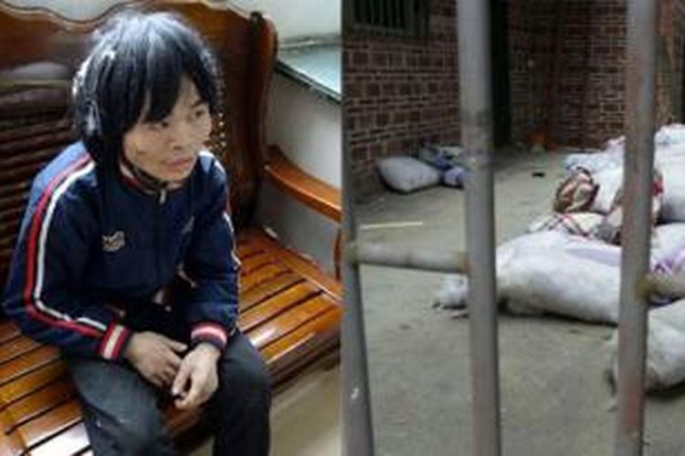 Xie Shisheng (34) disekap dan diperbudak selama 18 tahun di sebuah pabrik tekstil ilegal di kota Qingyuan, China.
