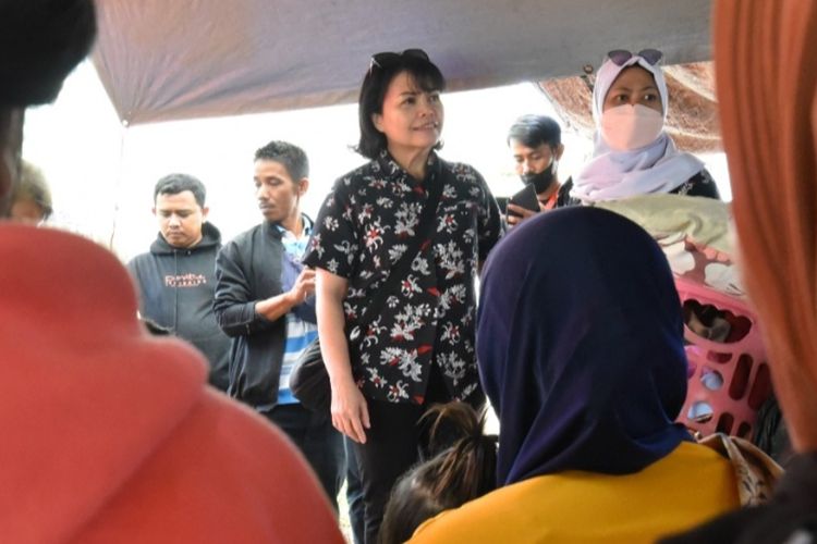 Yayasan Wahana Artha (YWA) memberikan bantuan korban gempa bumi Cianjur