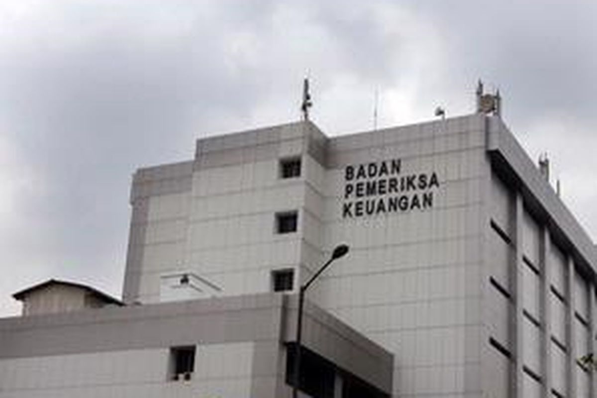 Gedung Badan Pemeriksa Keuangan (BPK), Jakarta Pusat, Sabtu (09/01/2010). 