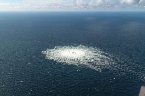 Pipa Nord Stream Bocor Munculkan Buih Gelembung Seluas 1 Km di Laut, Eropa Tingkatkan Keamanan