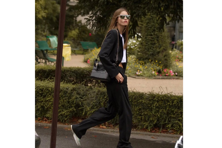 Luna Bijl, pacar Maartin Paes yang fashionable. 