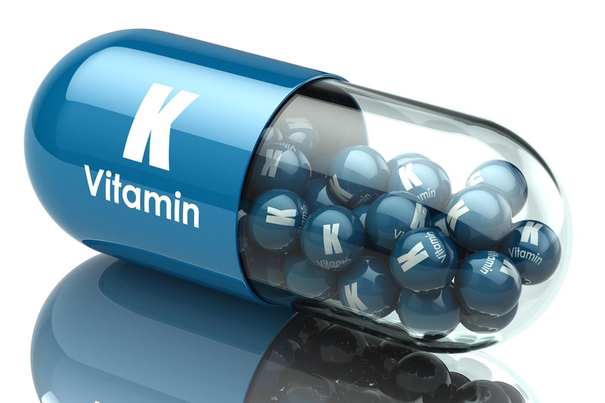 Ilustrasi vitamin k.