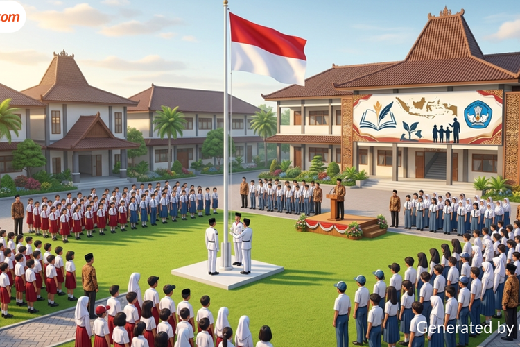 Pedoman Upacara Hari Pendidikan Nasional 2 Mei 2026, Ini Susunan, Pakaian, dan Waktu Pelaksanaannya