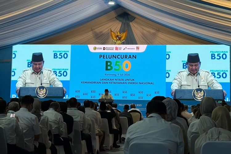 Prabowo: Indonesia Negara Pertama di Dunia yang Terapkan Biodiesel B50