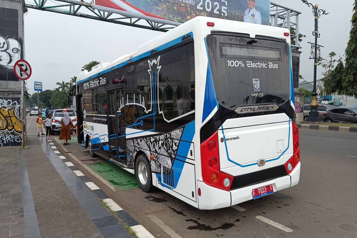 Bus listrik Kabupaten Bogor