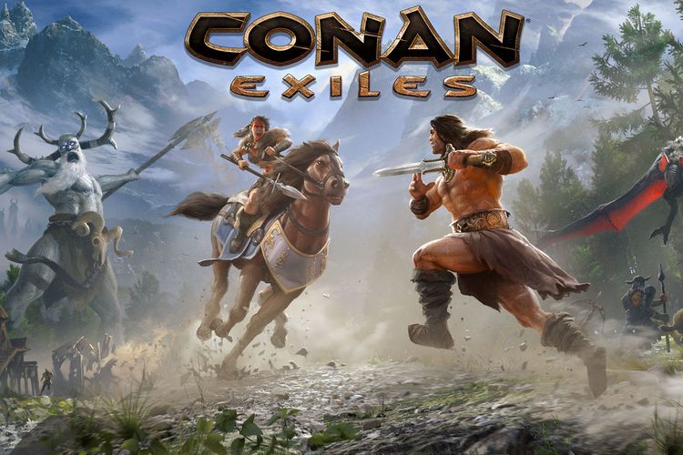Ilustrasi game Conan Exiles.