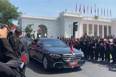 Nyanyian Terima Kasih Iringi Jokowi Berangkat ke MPR untuk Hadiri Pelantikan Prabowo-Gibran