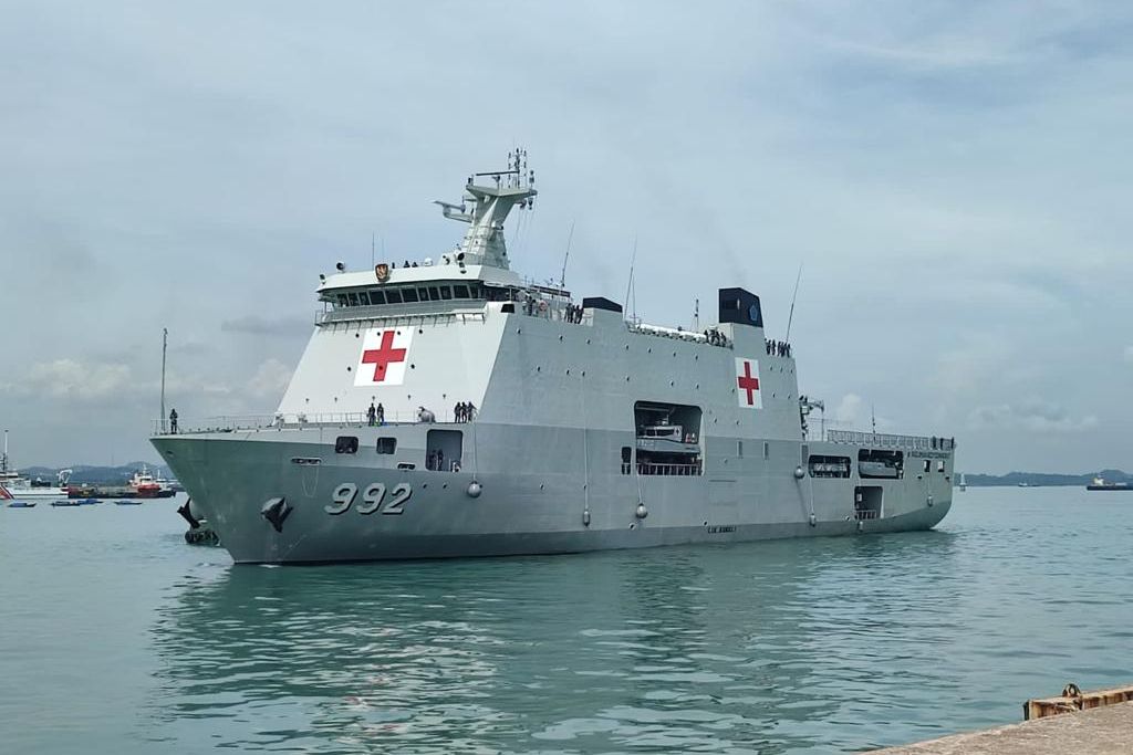 Bertugas di IMDEX Asia 23 Singapura, Tiga KRI TNI AL Sandar di Batam