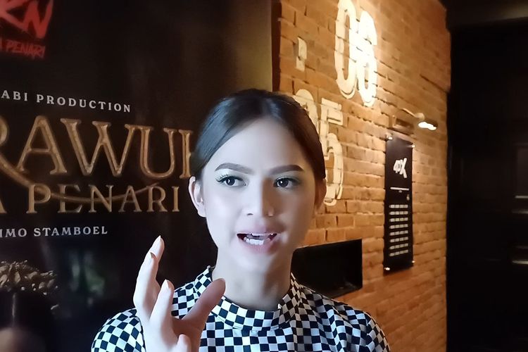 Maudy Effrosina saat ditemui di daerah Thamrin, Jakarta Pusat, Sabtu (30/3/2024). 