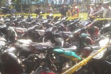 Polisi Sita 200 Motor dari Para Pelajar Tanpa SIM