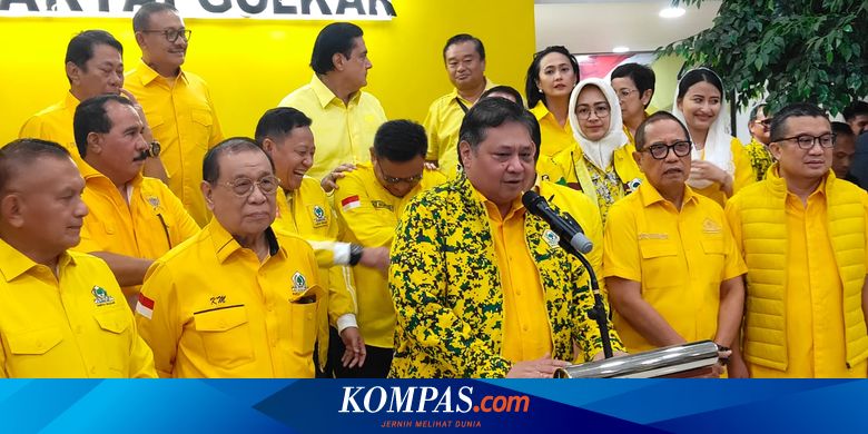 Golkar Gelar Rapat Tertutup, Airlangga Ngaku Tak Bahas Munas 2024