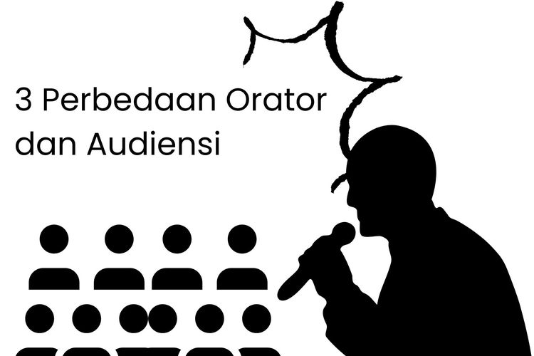 Perbedaan orator dan audiensi, yakni orator adalah ahli berpidato atau berbicara di depan umum. Sedangkan audiensi ialah pendengarnya.