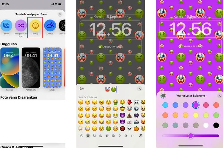 Cara Bikin Wallpaper dari Emoji di iPhone iOS 16 dengan Mudah