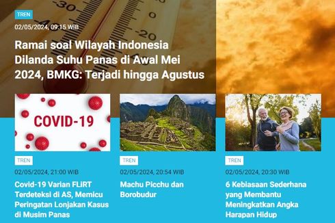 [POPULER TREN] Suhu Panas Menerjang Indonesia di Awal Mei 2024 | Jadwal Laga Indonesia Vs Irak di Piala Asia U23