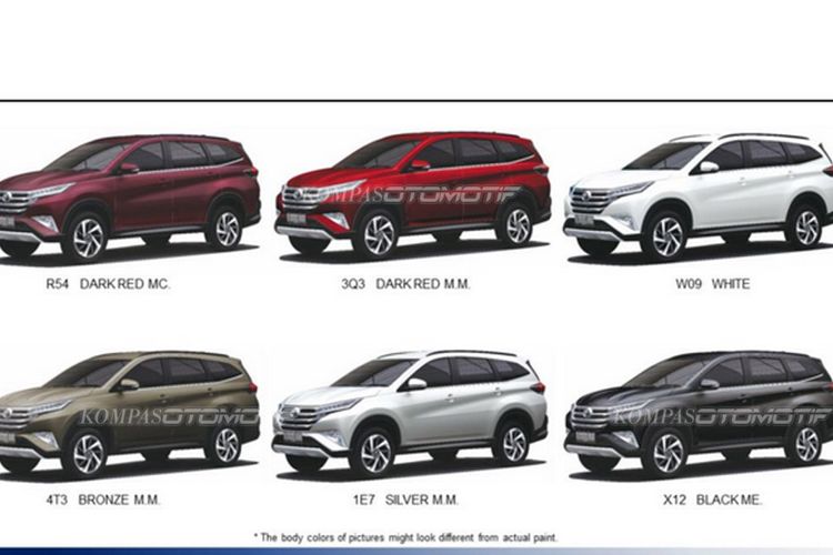 Generasi Terbaru Toyota Rush Pakai Mesin Avanza