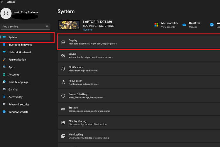 Cara mengganti refresh rate monitor di Windows 10 dan 11.