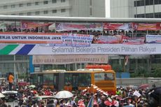 Drum Band STIP Marunda Ramaikan Syukuran Rakyat Jokowi-JK di HI