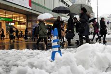 Setelah 54 Tahun, Salju Akan Kembali Turun di Pusat Kota Tokyo 