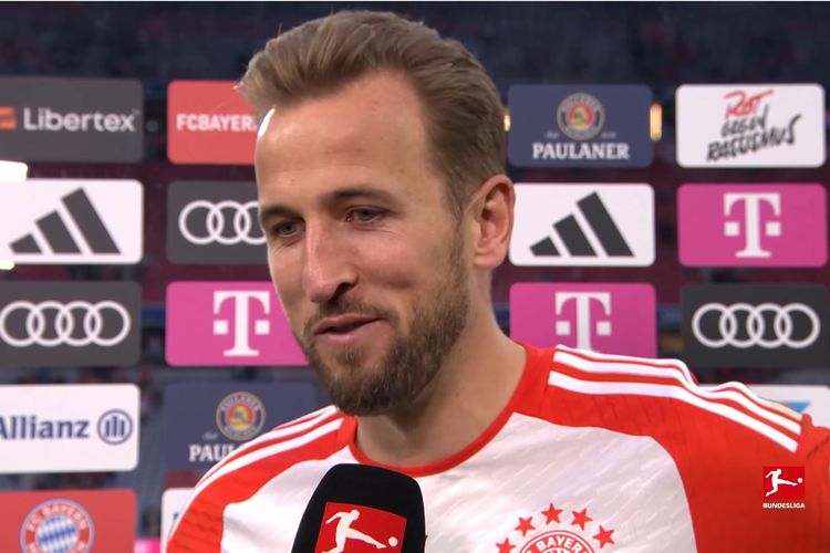 Harry Kane meneruskan start brilian bersama Bayern Muenchen kala kubu Bavaria tersebut mengalahkan Darmstadt 8-0 pada lanjutan laga Liga Jerman, Sabtu (28/10/2023).