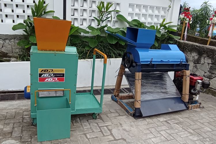 Mesin pengolah sampah untuk wisata Tubing Breksi