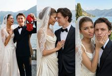 Ramai Foto Pernikahan Tom Holland-Zendaya di Internet, Ternyata Bikinan AI