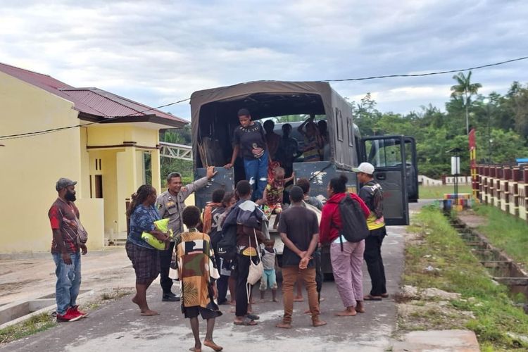 Ada Kabar KKB Masuk Kampung, Ratusan Warga di Boven Digoel Mengungsi